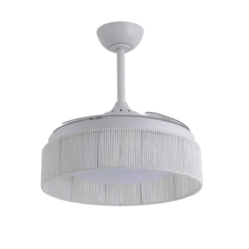 VENTILADOR DE TETO DC LED 38W CORDA BRANCA AIRELLE