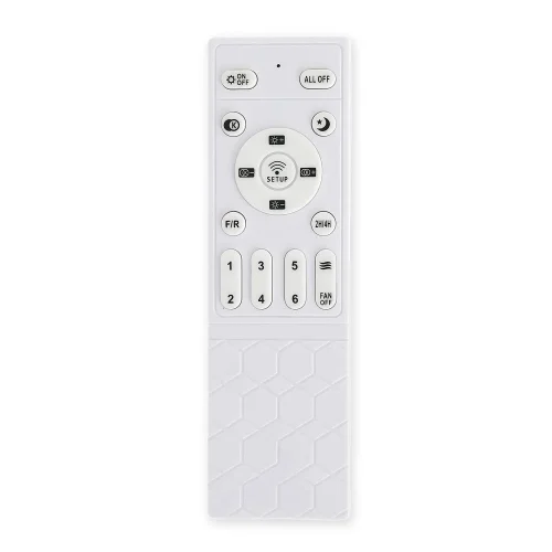 VENTILADOR DE TETO DC LED 38W CORDA BRANCA AIRELLE
