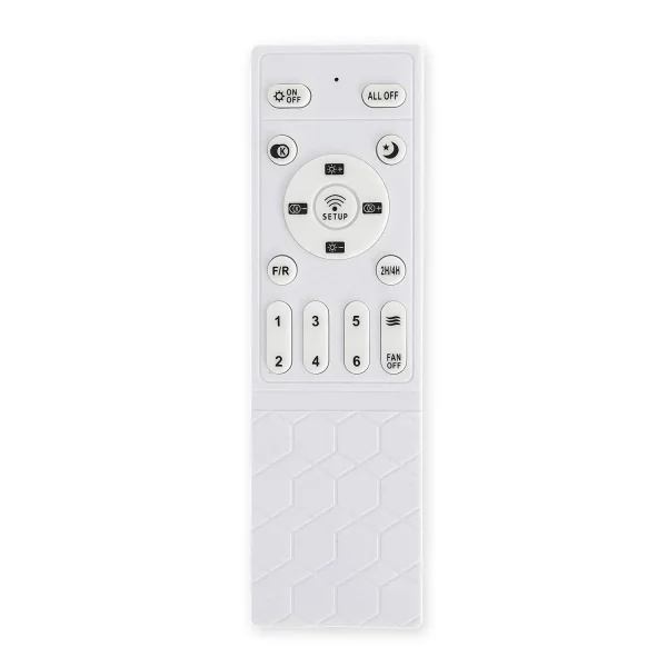 VENTOINHA DE TETO DC LED 58W CORDA NATURAL AIRELLE