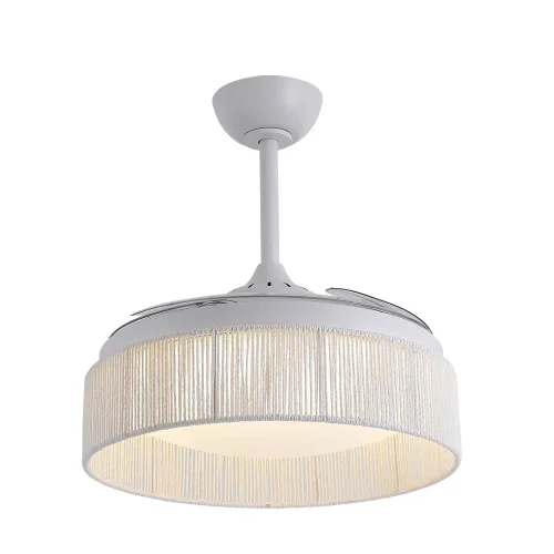 VENTILADOR DE TETO DC LED 58W CORDA BRANCA AIRELLE