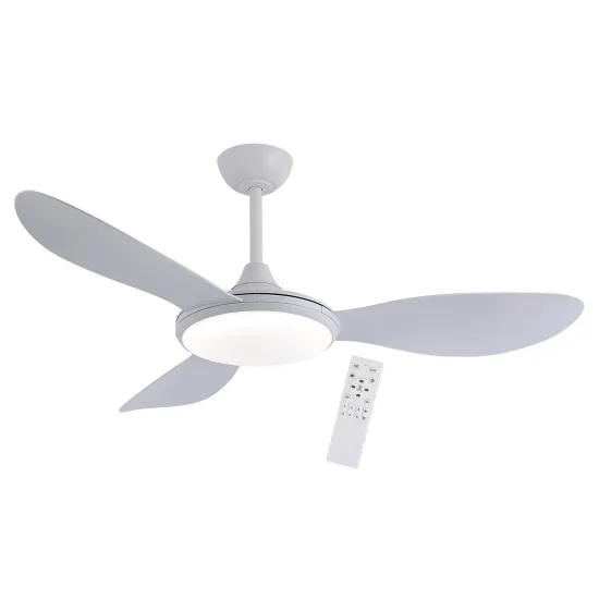 VENTILADOR DE TETO DC LED 24W 3 PÁS BRANCO KONA 2