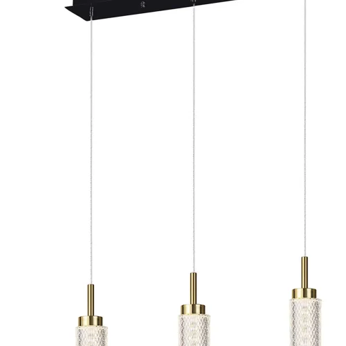 CANDEEIRO DE TETO LED 4 LUZES 32W REGULÁVEL VIOLETA
