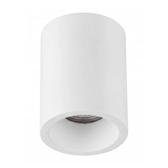 HOLOFOTE DE SUPERFÍCIE FIXO BRANCO GU10 REDONDO IP65