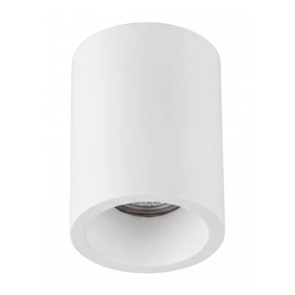 HOLOFOTE DE SUPERFÍCIE FIXO BRANCO GU10 REDONDO IP65