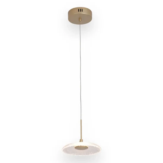 CANDEEIRO DE TETO LED 7W REGULÁVEL DOURADO SORIN 2