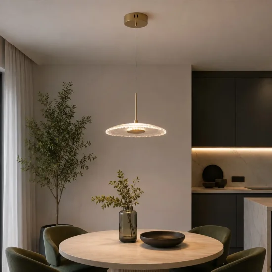 CANDEEIRO DE TETO LED 7W REGULÁVEL DOURADO SORIN