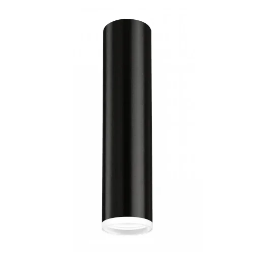 HOLOFOTE DE SUPERFÍCIE PRETO GU10 CILINDRO IP20