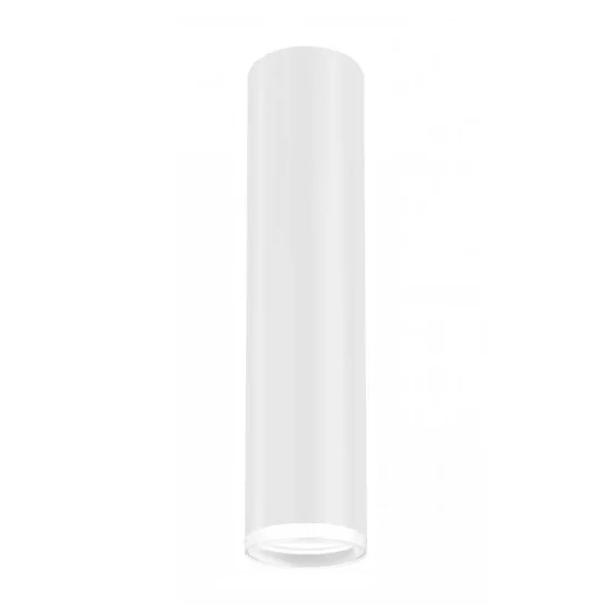 HOLOFOTE DE SUPERFÍCIE BRANCO GU10 CILÍNDRICO IP20