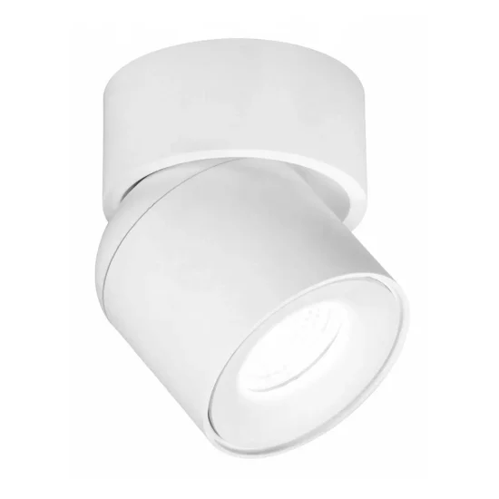 FOCO DE SUPERFÍCIE ORIENTÁVEL Ø9,5CM BRANCO GU10