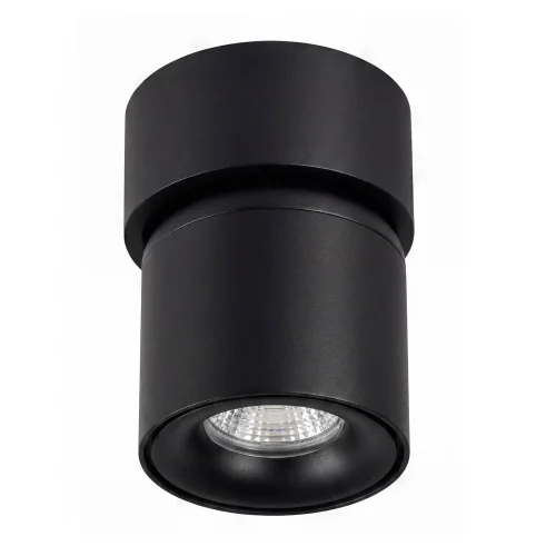 FOCO DE SUPERFÍCIE ORIENTÁVEL Ø9,5CM PRETO GU10