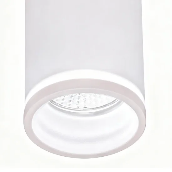 FOCO DE SUPERFÍCIE COM DIFUSOR Ø6CM GU10 BRANCO 2