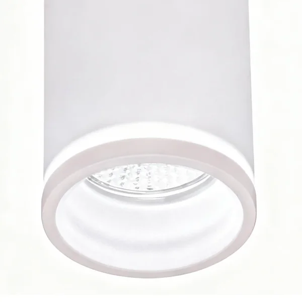 FOCO DE SUPERFÍCIE COM DIFUSOR Ø6CM GU10 BRANCO