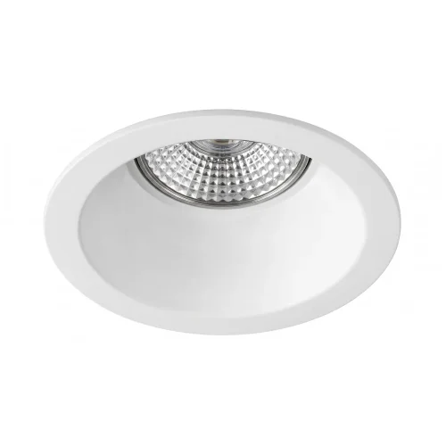 FOCO EMBUTIDO FIXO Ø9CM EM ALUMÍNIO BRANCO GU10