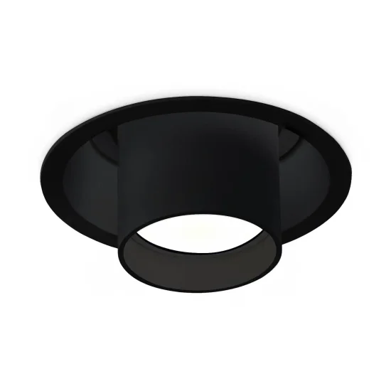 FOCO EMBUTIDO ORIENTÁVEL PRETO GU10 Ø10,5 CM