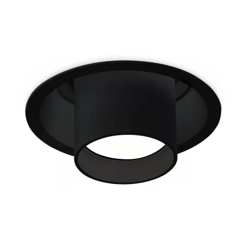 FOCO EMBUTIDO ORIENTÁVEL PRETO GU10 Ø10,5 CM