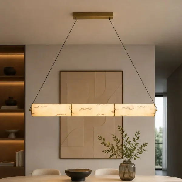 CANDEEIRO DE TETO LED 14W REGULÁVEL EM AÇO DOURADO E ACRÍLICO EFEITO MÁRMORE ARIADNA