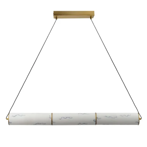 CANDEEIRO DE TETO LED 14W REGULÁVEL EM AÇO DOURADO E ACRÍLICO EFEITO MÁRMORE ARIADNA