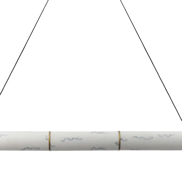 CANDEEIRO DE TETO LED 14W REGULÁVEL EM AÇO DOURADO E ACRÍLICO EFEITO MÁRMORE ARIADNA