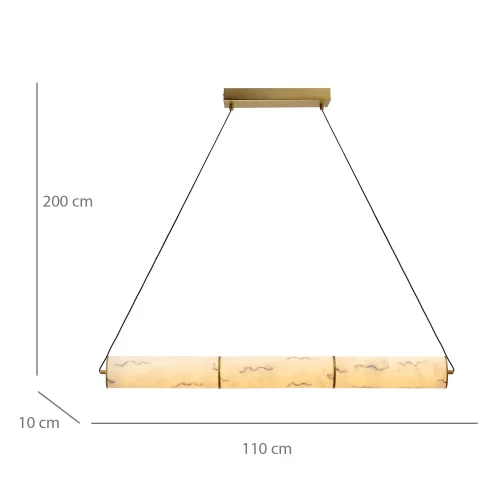 CANDEEIRO DE TETO LED 14W REGULÁVEL EM AÇO DOURADO E ACRÍLICO EFEITO MÁRMORE ARIADNA