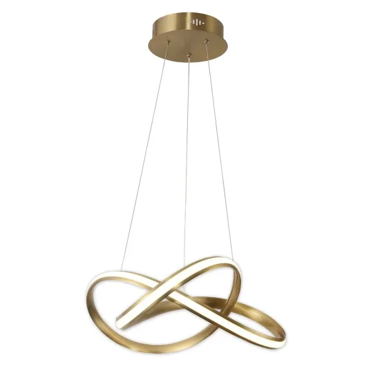 CANDEEIRO DE TETO LED VALLE 37W 4000K INTENSIDADE REGULÁVEL DOURADO 2