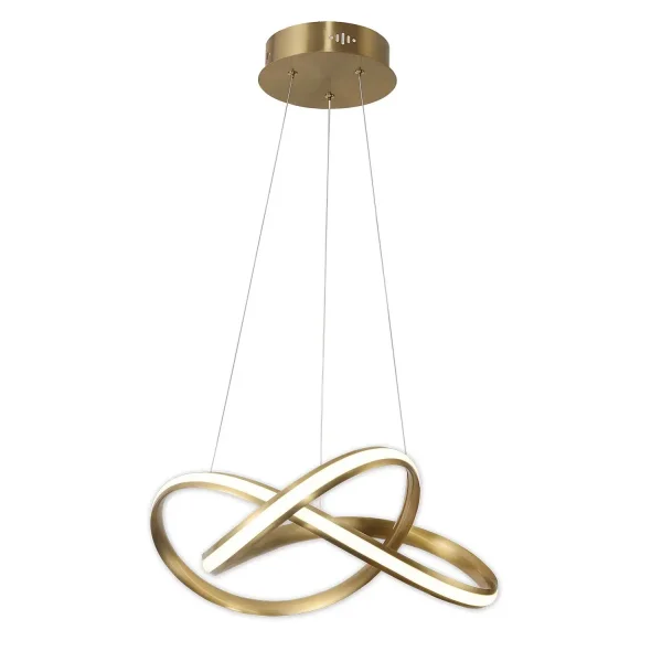 CANDEEIRO DE TETO LED VALLE 37W 4000K INTENSIDADE REGULÁVEL DOURADO