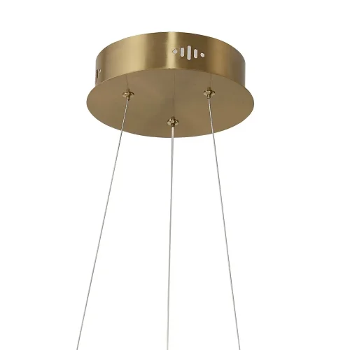 CANDEEIRO DE TETO LED VALLE 37W 4000K INTENSIDADE REGULÁVEL DOURADO