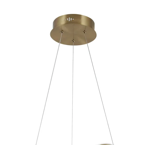 CANDEEIRO DE TETO LED VALLE 48W 4000K INTENSIDADE REGULÁVEL DOURADO