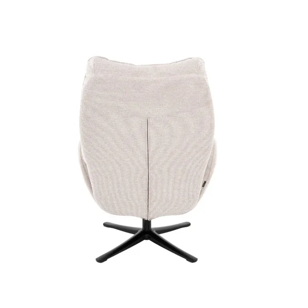POLTRONA COM APOIO DE PÉS COR AREIA NOZOMI