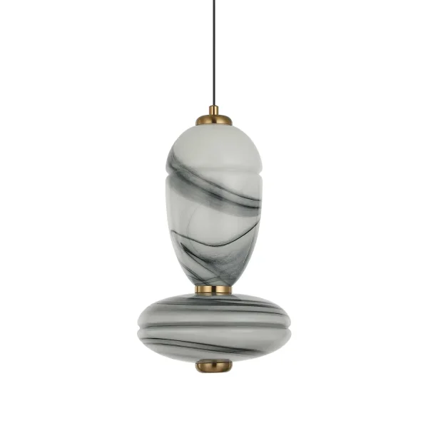 CANDEEIRO DE TETO LED 10W CCT EFEITO MÁRMORE TOSCANA