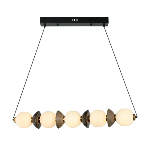 CANDEEIRO DE TETO LED 22W CCT CERÂMICA/VIDRO HATHOR