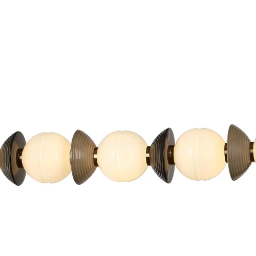 CANDEEIRO DE TETO LED 22W CCT CERÂMICA/VIDRO HATHOR