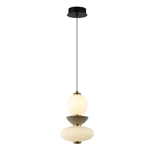 CANDEEIRO DE TETO LED 10W CCT CERÂMICA/VIDRO HATHOR