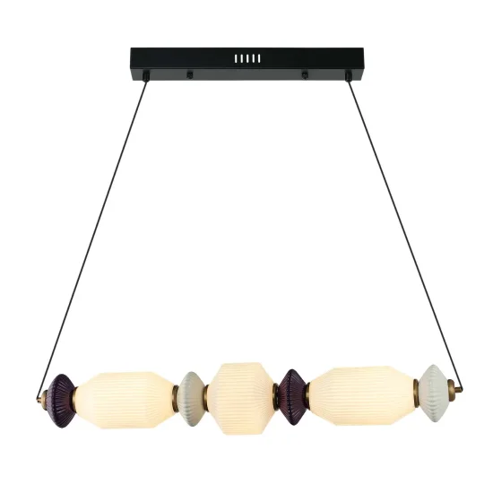 CANDEEIRO DE TETO LED 22W CCT CERÂMICA/VIDRO KIYA 2