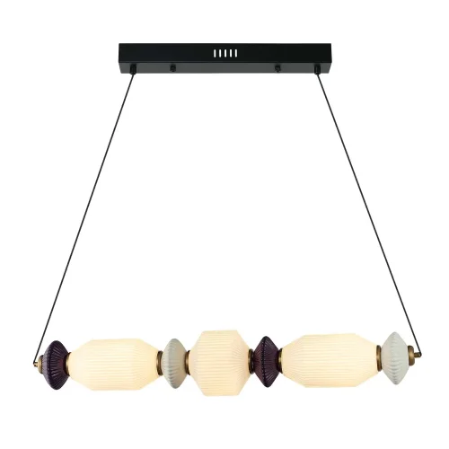 Candeeiro de teto LED de 22 W com CCT, em cerâmica e vidro, da Kiya | Lúzete