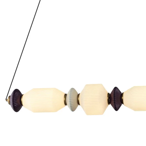 CANDEEIRO DE TETO LED 22W CCT CERÂMICA/VIDRO KIYA