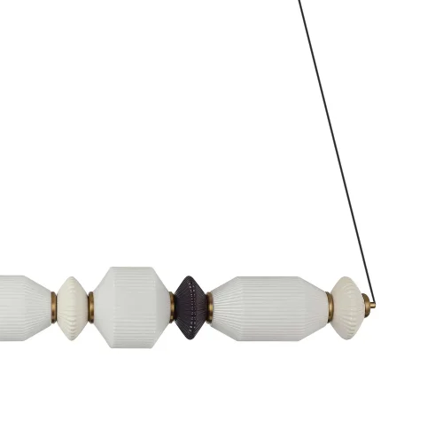 CANDEEIRO DE TETO LED 22W CCT CERÂMICA/VIDRO KIYA