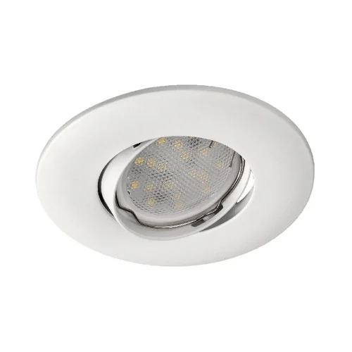 FOCO EMBUTIDO Ø11CM ALUMÍNIO INJETADO BRANCO GU10