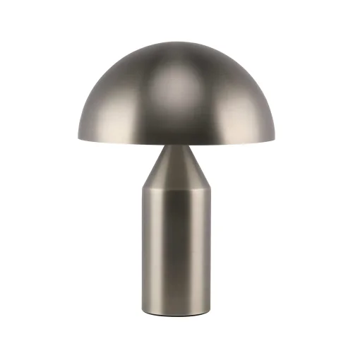 CANDEEIRO DE MESA 2 LUZES E27 NÍQUEL MATE ENOKI