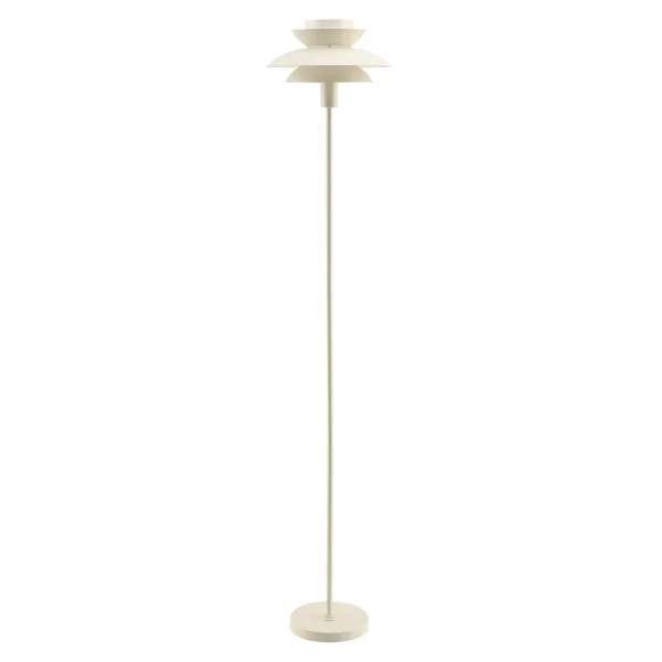 CANDEEIRO DE PÉ 1 LUZ E27 BEGE Ø30 CM ORNELLA