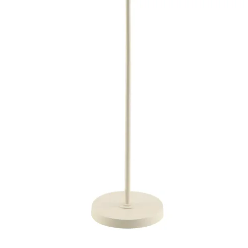CANDEEIRO DE PÉ 1 LUZ E27 BEGE Ø30 CM ORNELLA