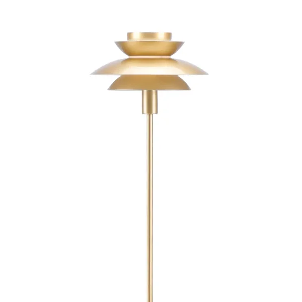 CANDEEIRO DE PÉ 1 LUZ E27 DOURADO Ø30 CM ORNELLA