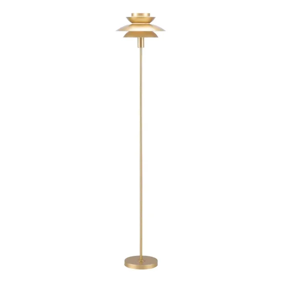 CANDEEIRO DE PÉ 1 LUZ E27 DOURADO Ø30 CM ORNELLA 2