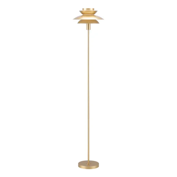 CANDEEIRO DE PÉ 1 LUZ E27 DOURADO Ø30 CM ORNELLA