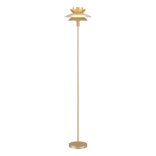 CANDEEIRO DE PÉ 1 LUZ E27 DOURADO Ø30 CM ORNELLA
