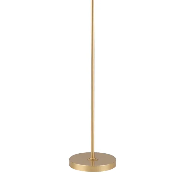 CANDEEIRO DE PÉ 1 LUZ E27 DOURADO Ø30 CM ORNELLA