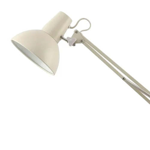 CANDEEIRO MULTIFUNÇÕES DE MESA, PAREDE E PINÇA EM AÇO BRANCO