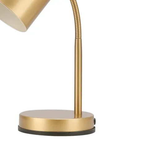 CANDEEIRO DE MESA E27 DOURADO GEMMA