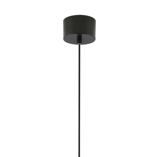 CANDEEIRO DE TETO E27 AÇO PINTADO DE PRETO GEMMA