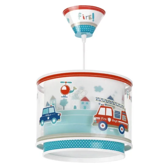 Candeeiro de suspenso Infantil Polícia - Lâmparas e Iluminação | Lúzete