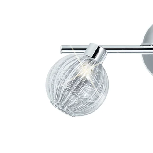 HOLOFOTES DE QUINN CROMADO DE 2 LUZ HOLOFOTES DE QUINN CROMADO DE 2 LUZ